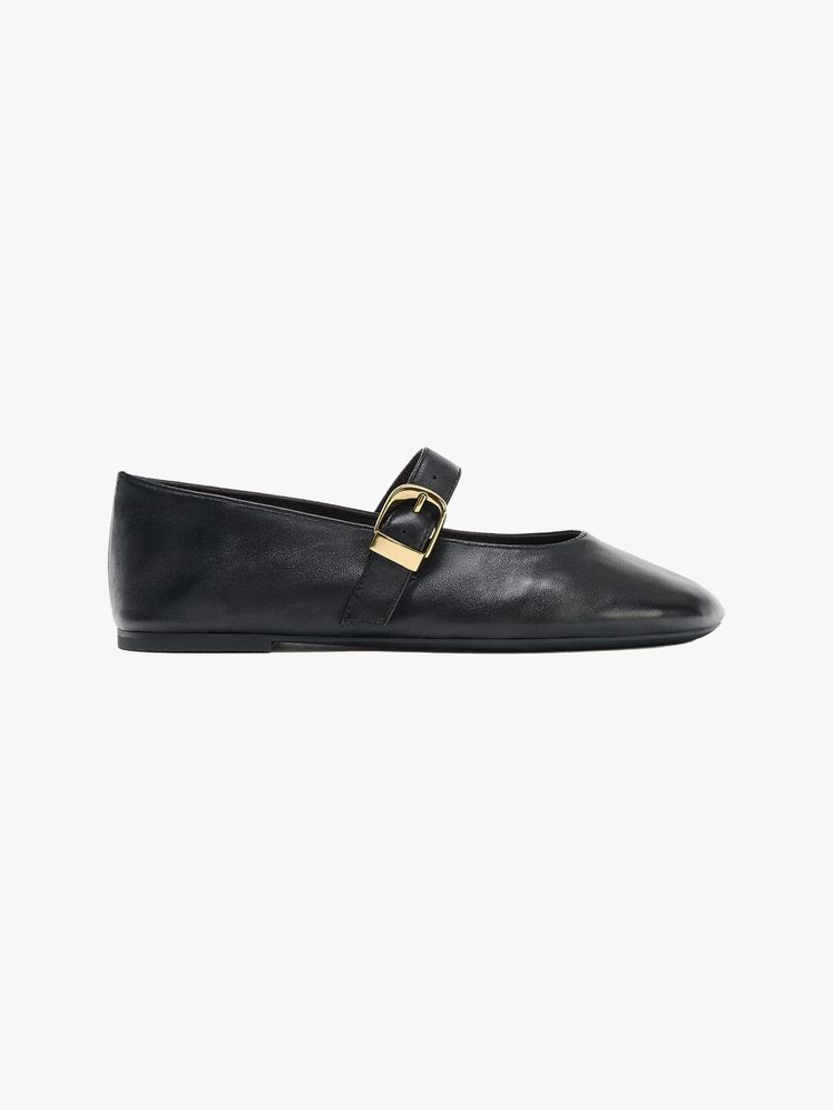 Zara Ballerinas aus Leder